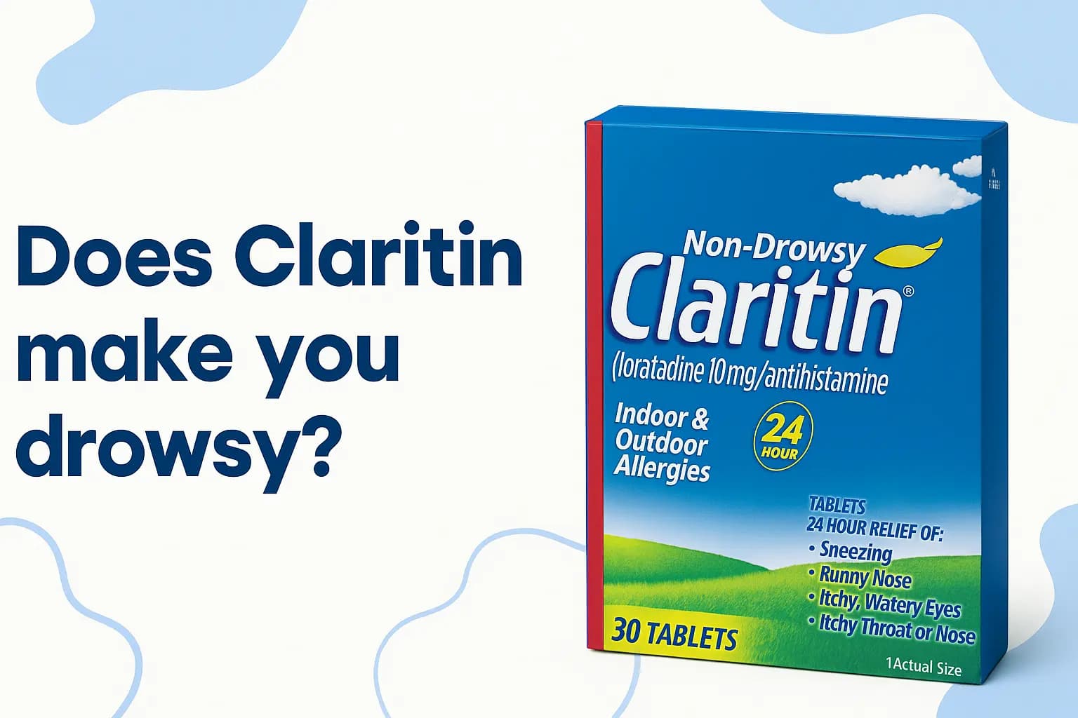 Does Claritin make you drowsy?