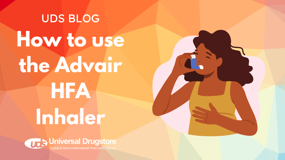 How to use the Advair HFA inhaler?