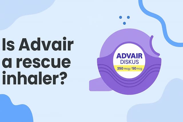 Is Advair a rescue inhaler?