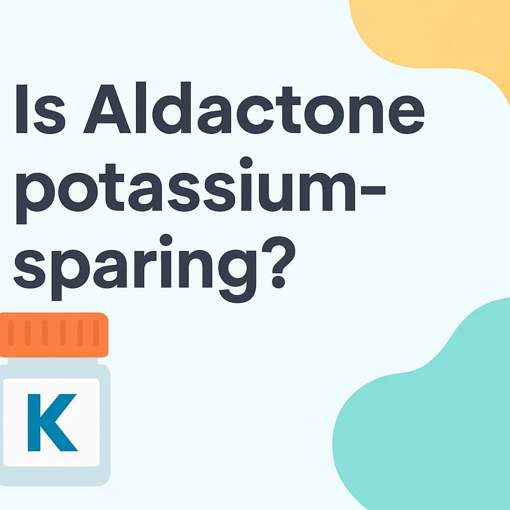 Is Aldactone potassium-sparing?
