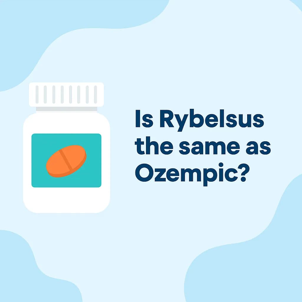 Is Rybelsus the same as Ozempic?