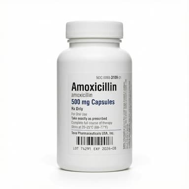 Amoxicillin medication