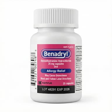 Benadryl medication