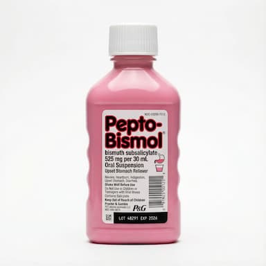 Pepto Bismol medication