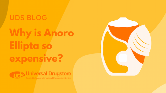 Why is Anoro Ellipta so expensive?
