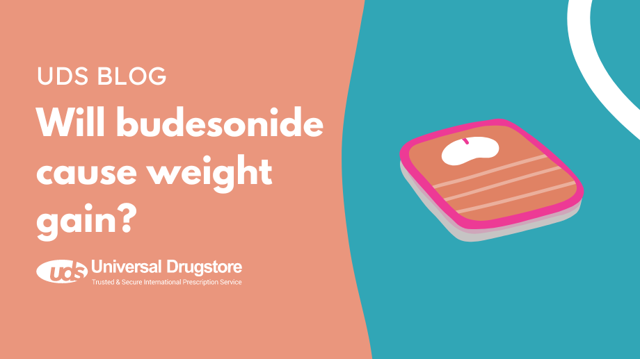 Will Budesonide cause weight gain?