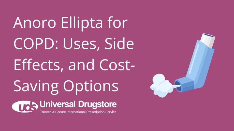 Anoro Ellipta for COPD: Uses, Side Effects, and Cost-Saving Options