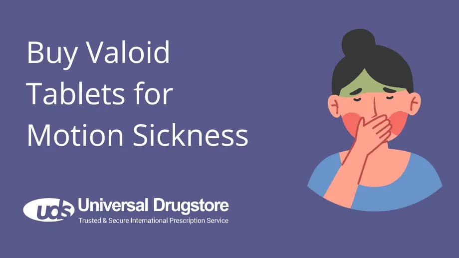 Buy Valoid Tablets for Motion Sickness