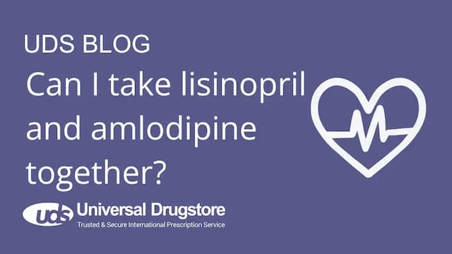 Can I Take Lisinopril and Amlodipine Together?