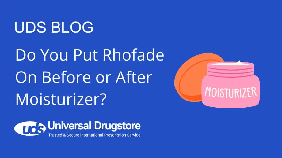 Do You Put Rhofade On Before or After Moisturizer?