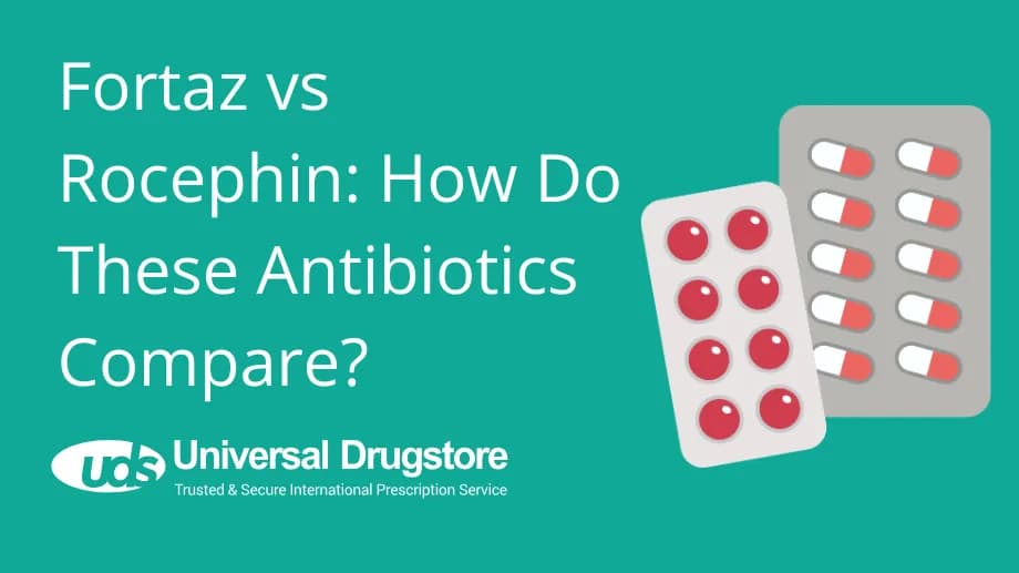 Fortaz vs Rocephin: How Do These Antibiotics Compare?