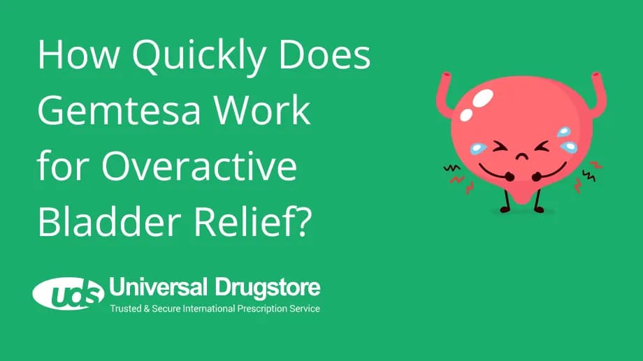 How Quickly Does Gemtesa Work for Overactive Bladder Relief?