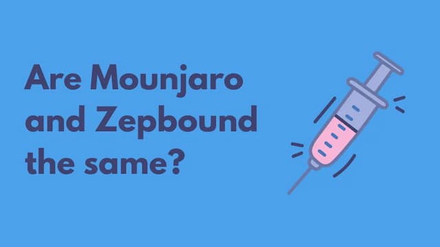 Are mounjaro and zepbound the same?