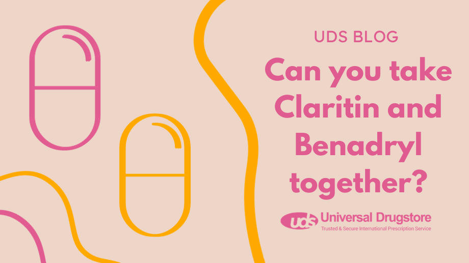 Can I take Claritin and Benadryl together?