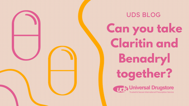 Can I take Claritin and Benadryl together?
