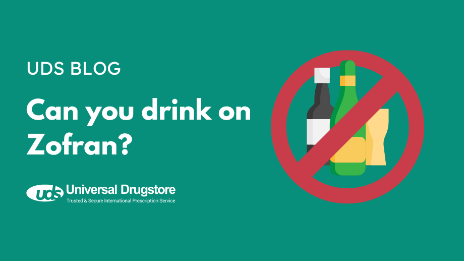 Can you drink alcohol while taking Zofran?
