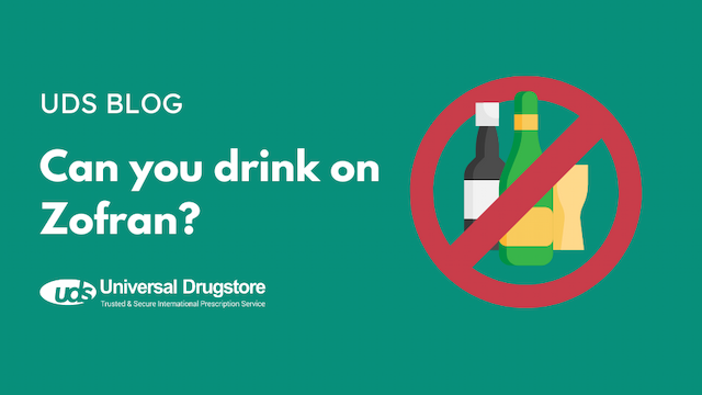 Can you drink alcohol while taking Zofran?