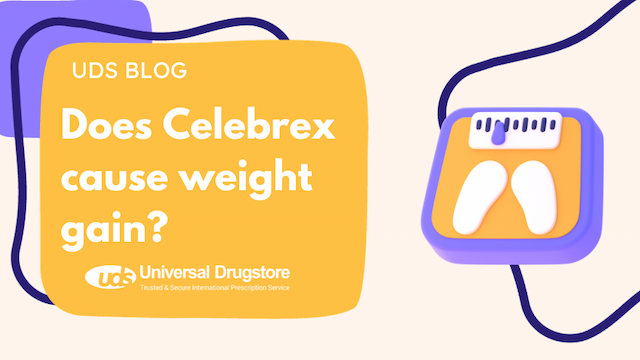 Does Celebrex cause weight gain and why?