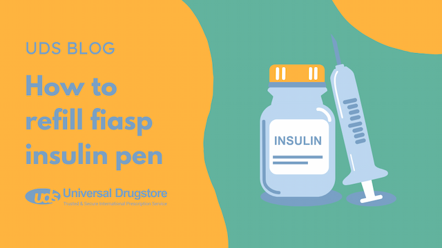 How do you refill a Fiasp insulin pen?