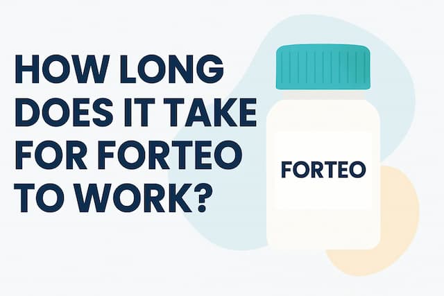 How long does it take for Forteo to work?