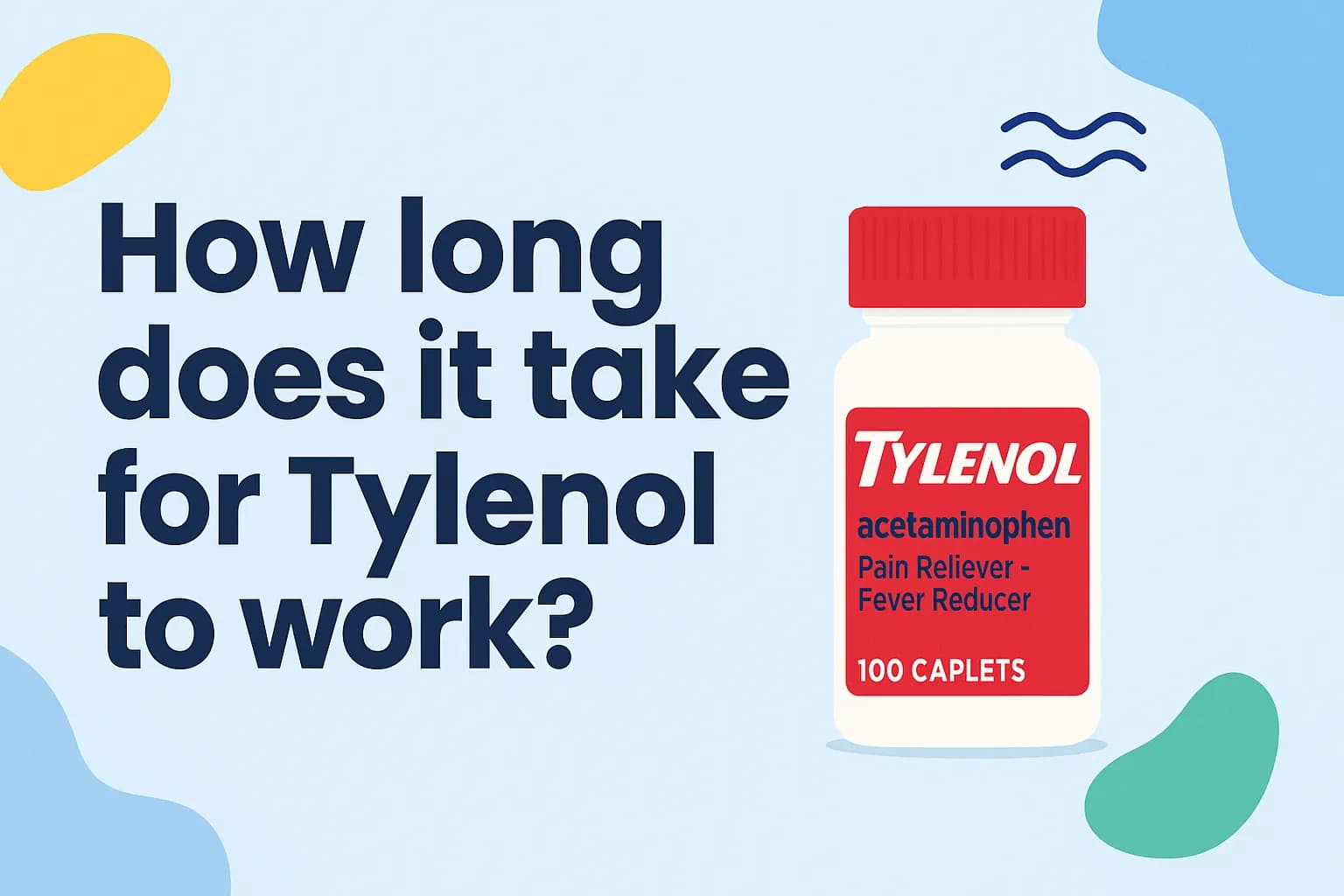 How long does it take for Tylenol to work?