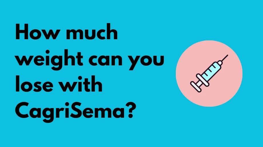 How much weight can you lose with cagrisema?