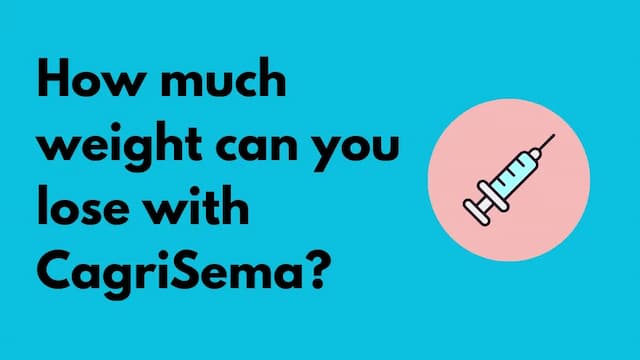 How much weight can you lose with cagrisema?