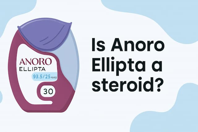 Is Anoro Ellipta a steroid?