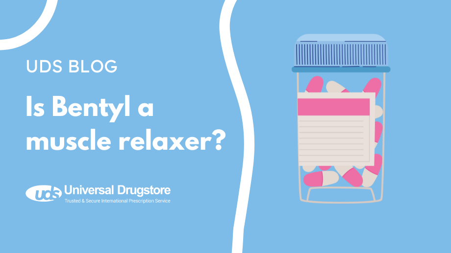 Is Bentyl a muscle relaxer?