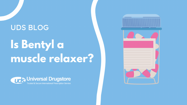 Is Bentyl a muscle relaxer?