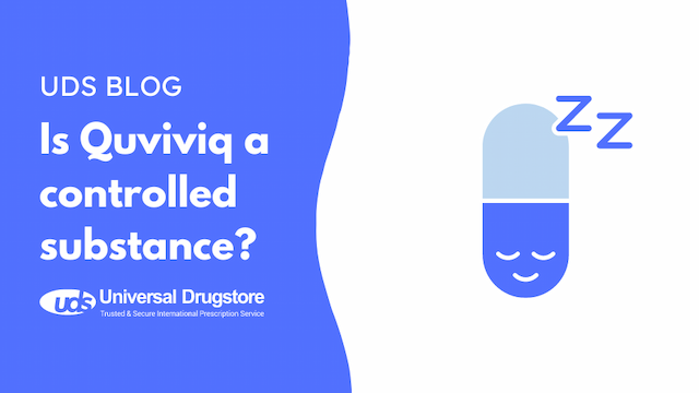 Is Quviviq a controlled substance?