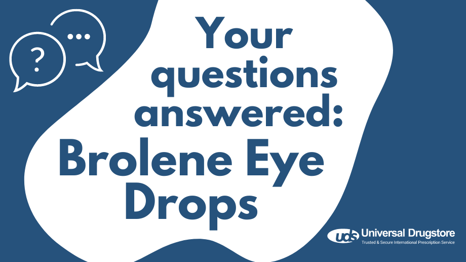 How can I get Brolene Eye Drops in the US?