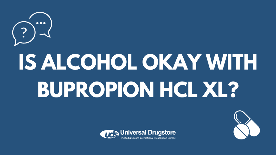 Can you drink alcohol while taking bupropion XL?