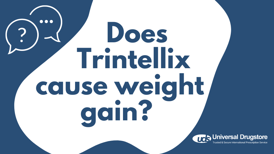 Does Trintellix cause weight gain?