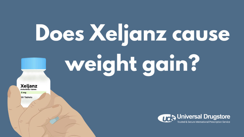 Does Xeljanz cause weight gain?