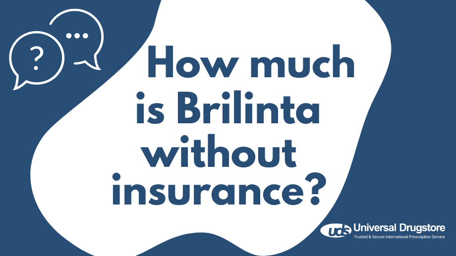 How much does Brilinta cost without insurance?