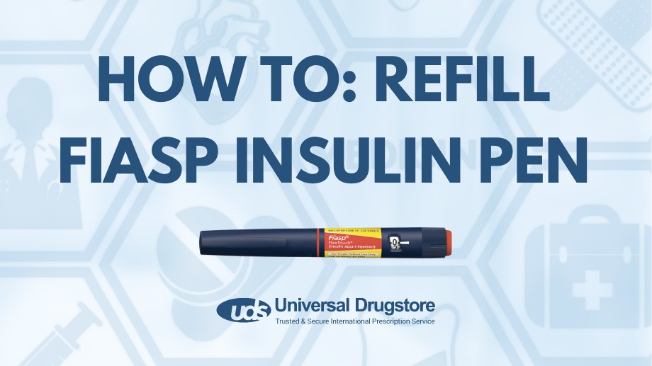 How to refill your Fiasp insulin pen