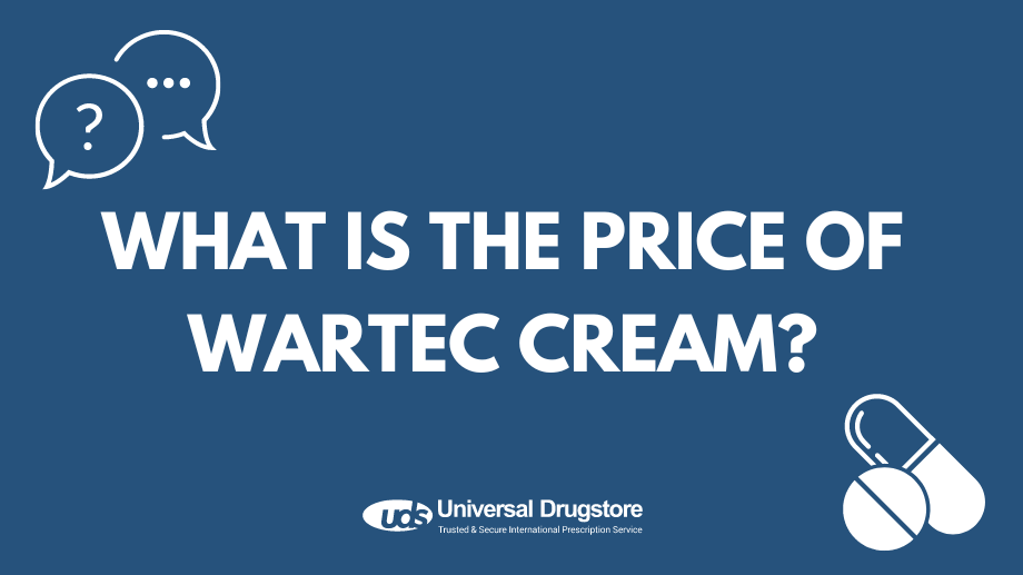 What is the price of Wartec Cream?