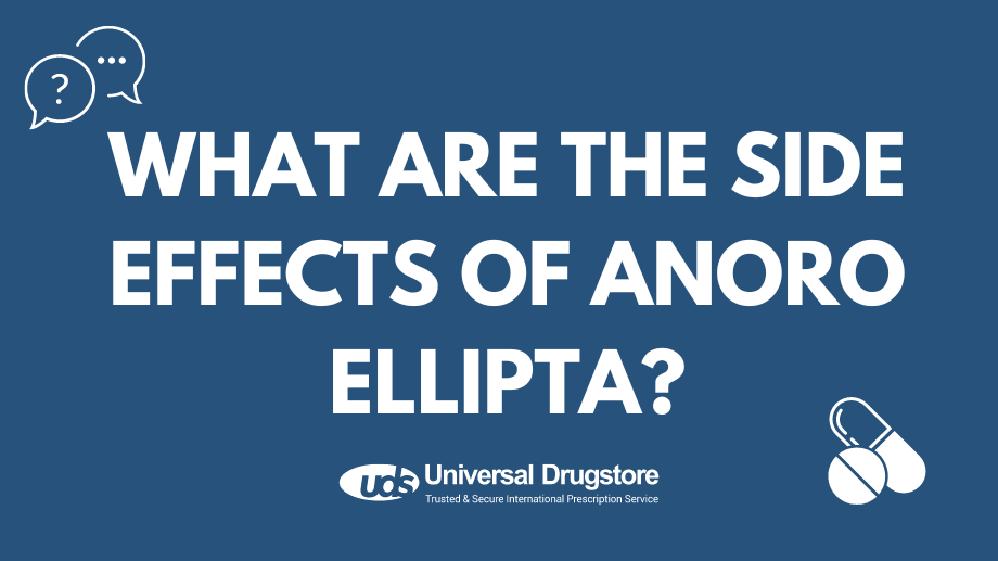 What are the side effects of Anoro Ellipta?