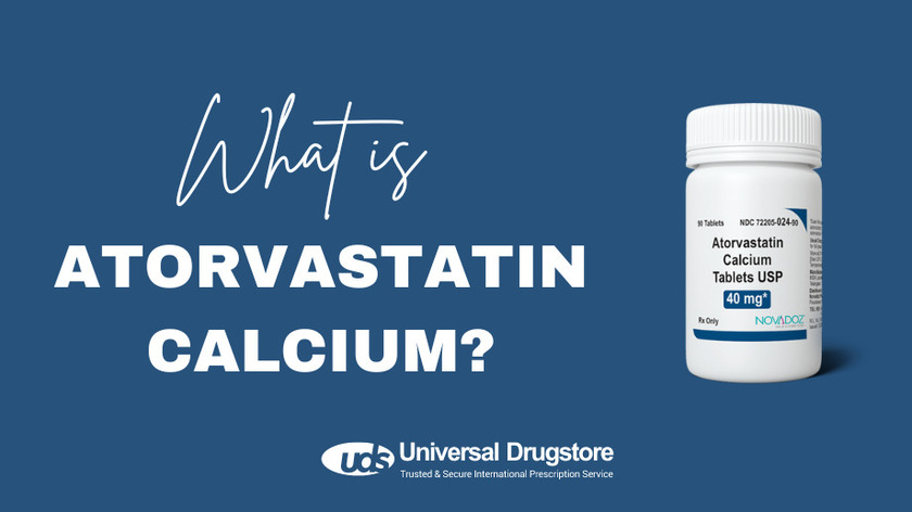 What is atorvastatin calcium?