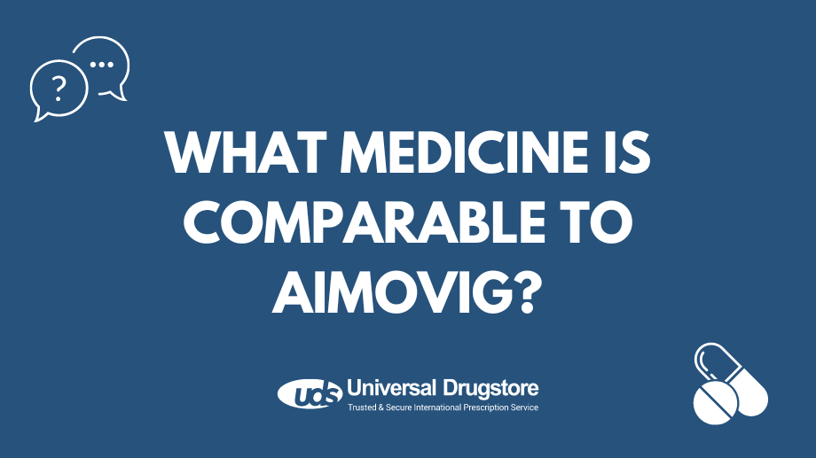 What medicine is comparable to Aimovig?