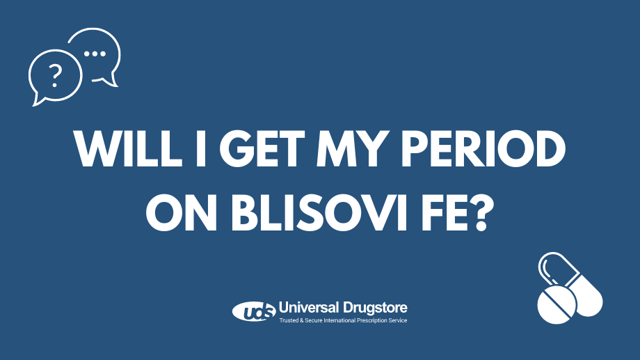 Will I get my period on Blisovi Fe?